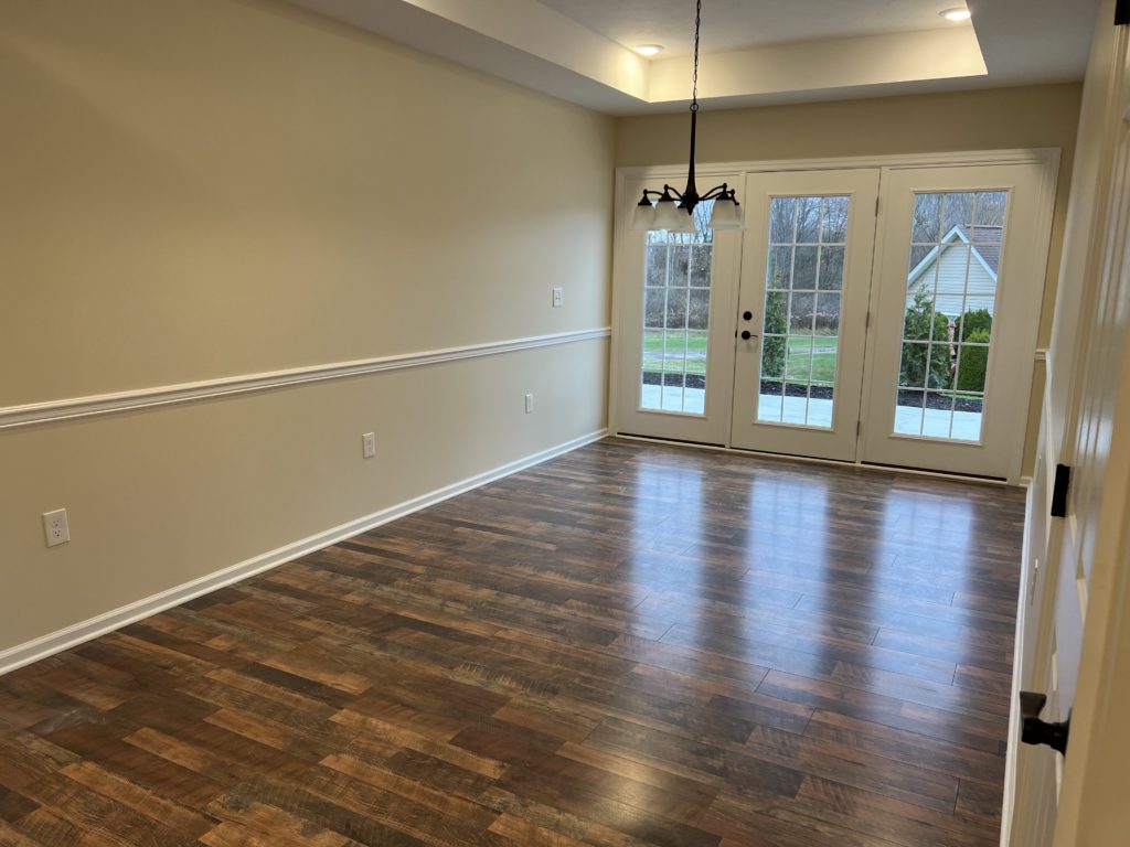 Dining Room to Patio Doors